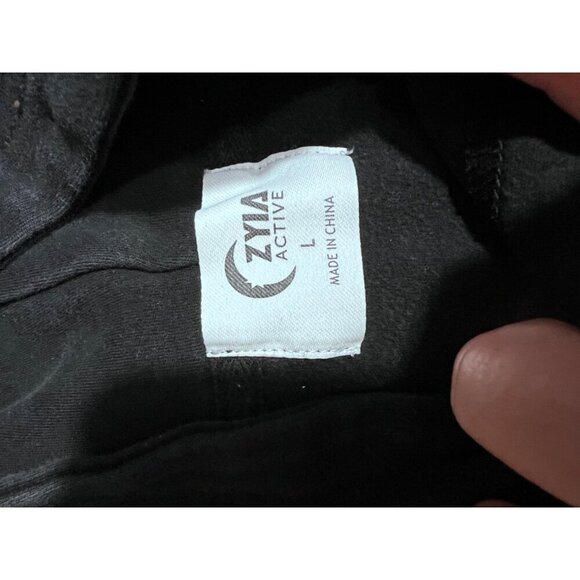 Zyia Active black relaxation pocket hoodie women size large - Picture 3 of 6